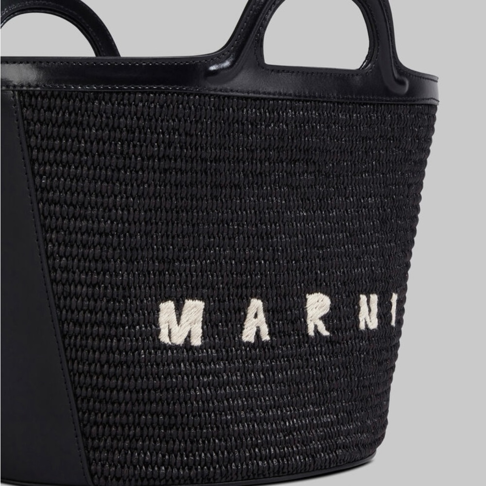 Marni Smal Tropicana Straw Bag ..